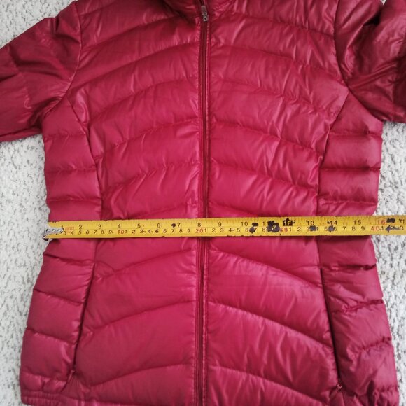 "BLINK" by Danier Leather red puffer jacket, 2XS - Picture 7 of 8